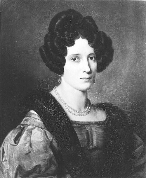 Die Hofsängerin Clementine Pellegrini, 1831, August Riedel