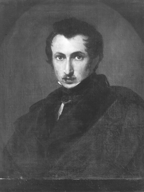 Der Maler Carl Rottmann, 1824, August Riedel