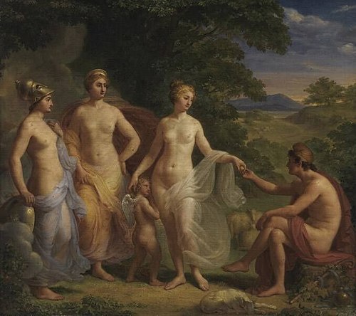 Das Urteil des Paris, 1829, August Riedel