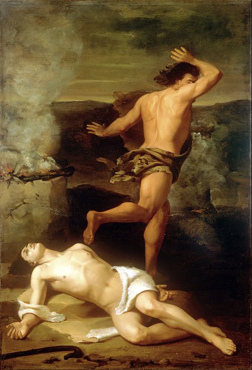 The Death of Abel, 1851, Santiago Rebull