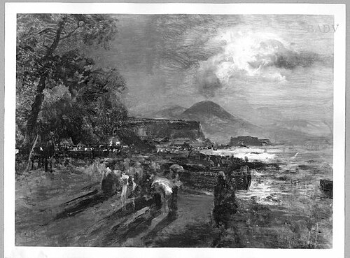 Naples, 1852, Oswald Achenbach