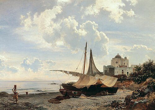 Torre del Greco, , Oswald Achenbach