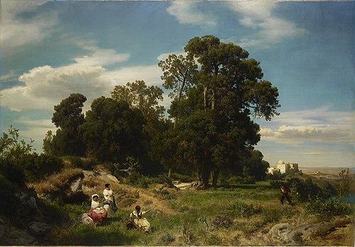 Le Matin, 1852, Oswald Achenbach