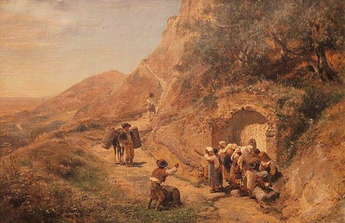 Dans les Abruzzes, 1863, Oswald Achenbach