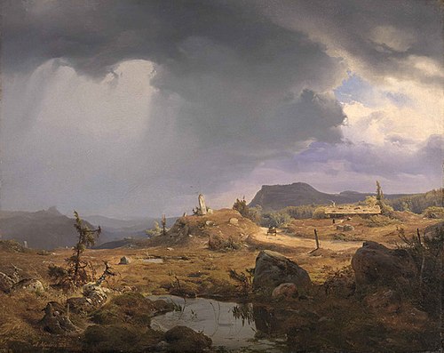 Norwegian Landscape, 1838, Andreas Achenbach