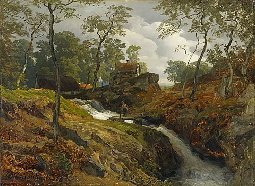 Paysage, 1868, Andreas Achenbach