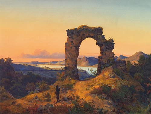 Rolandsbogen, 1834, Andreas Achenbach