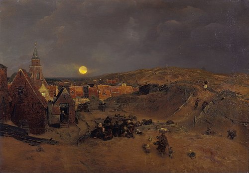 Scheveningen, 1869, Andreas Achenbach