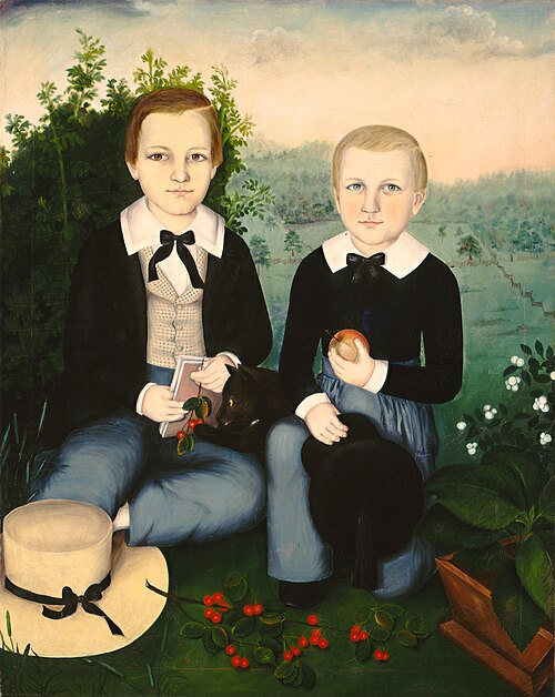 Brothers, 1845, Susan Catherine Waters