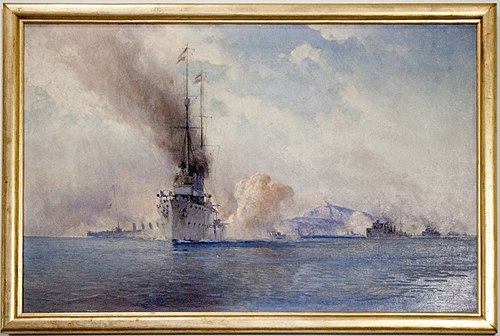 Bombarding of Pelagosa, 1915-05-23, 1916, August von Ramberg