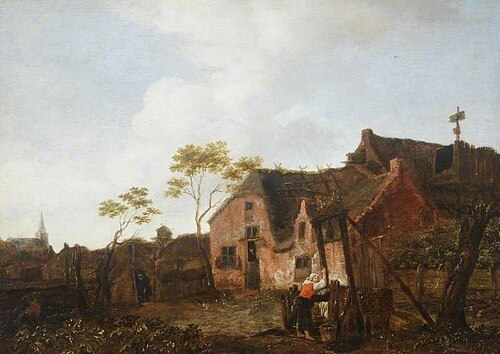 Woman at a Village Well, , Emanuel Murant