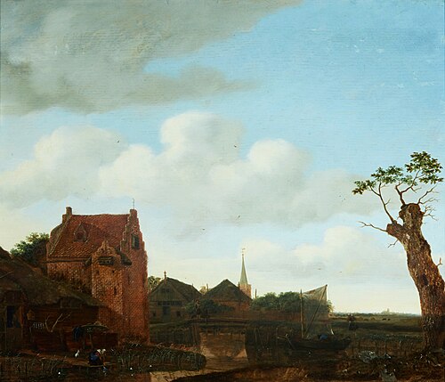 Village landscape, , Emanuel Murant