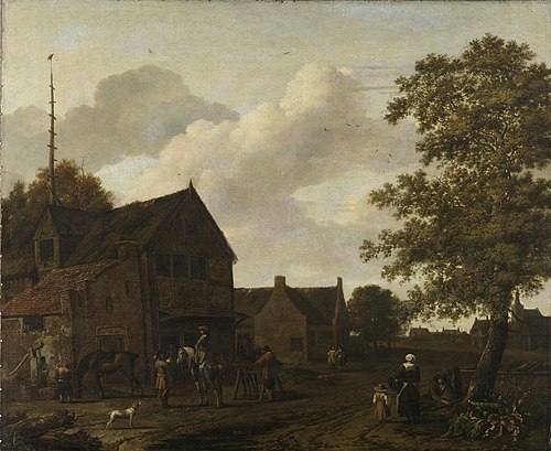 The watering place, 1675, Emanuel Murant