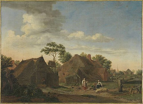 Village Landscape, 1675, Emanuel Murant