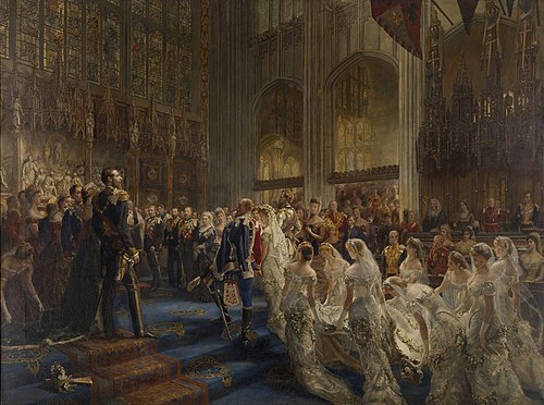 The Marriage of the Duke of Connaught, 13th March 1879, 1881, Sydney Prior Hall