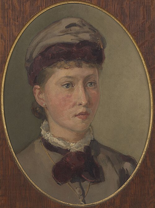 Princess Irene of Hesse, later Princess Henry of Prussia (1866-1953), 1882, Sydney Prior Hall