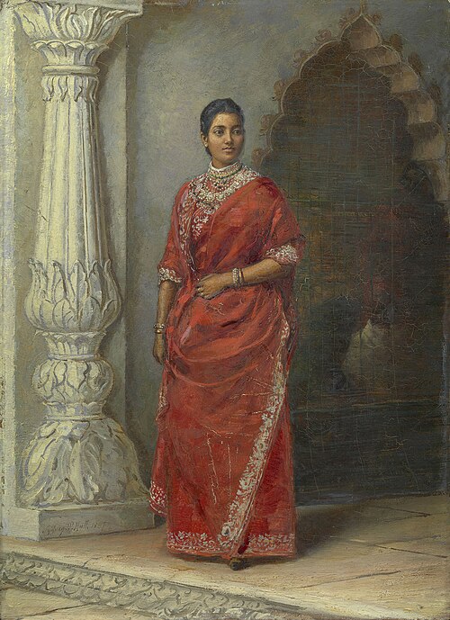 The Maharani of Cooch Behar, 1887, Sydney Prior Hall