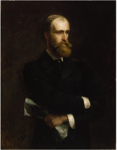 Portrait of Charles Stewart Parnell (1846-1891), Statesman, 1892, Sydney Prior Hall