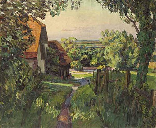 A Sussex Farm, 1936, Duncan Grant