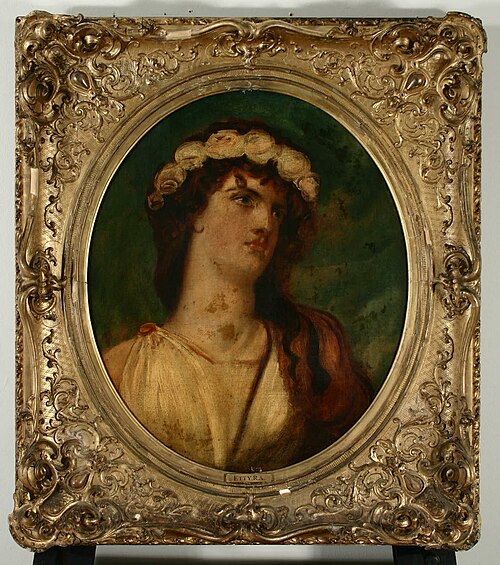 Head of a Young Girl, , William Etty