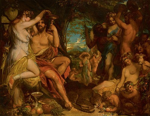 A Bacchanalian Revel, , William Etty