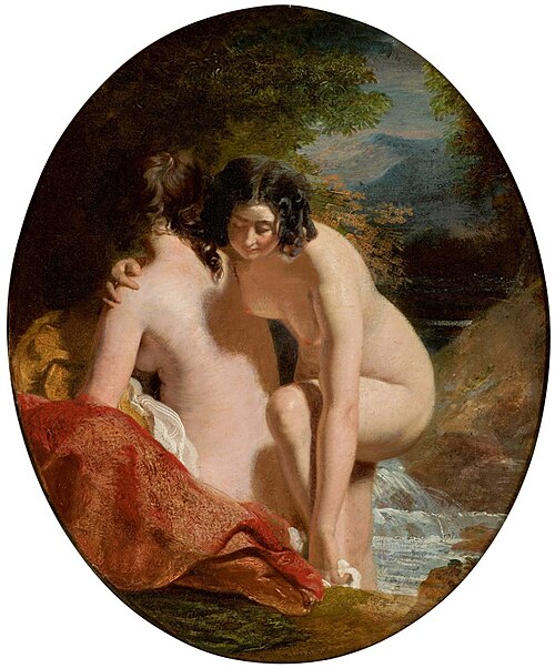 Two Female Bathers, , William Etty