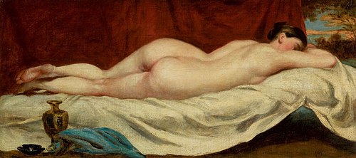 Sleeping Female Nude, 1900, William Etty