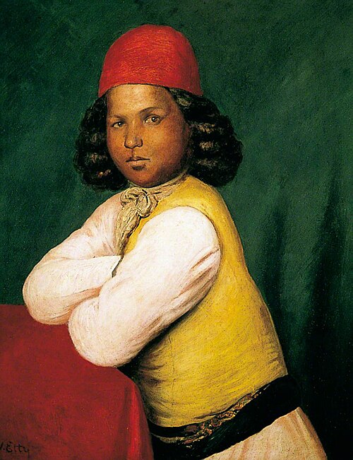 The Missionary Boy, 1805, William Etty