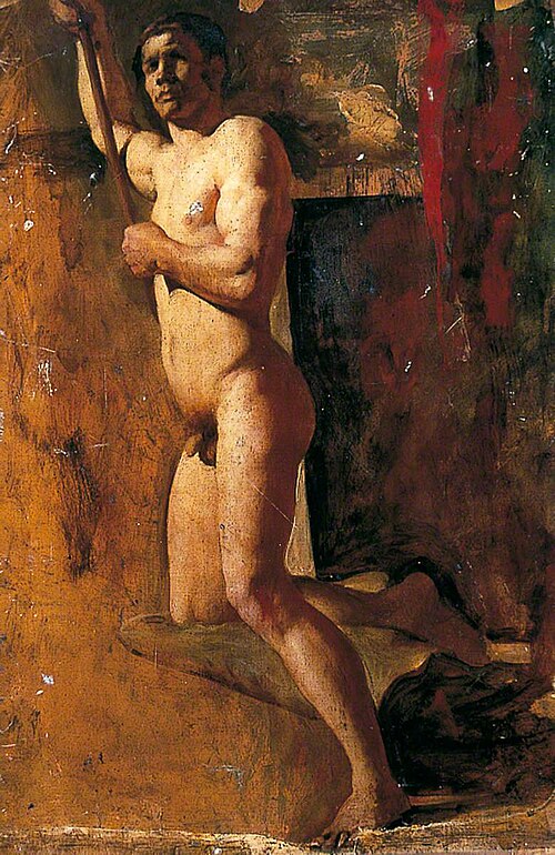 Male Nude, 1816, William Etty