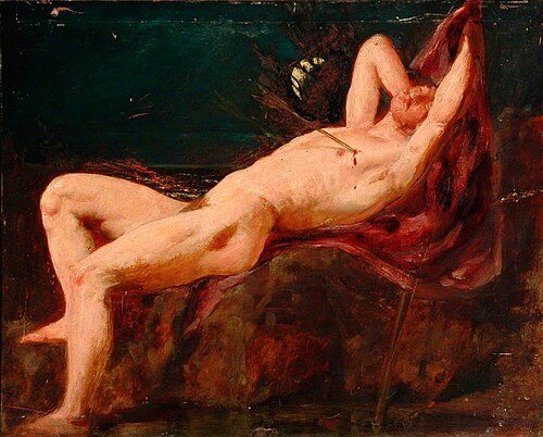 Man with an Arrow, 1820, William Etty