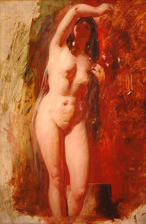 Standing Female Nude, 1820, William Etty