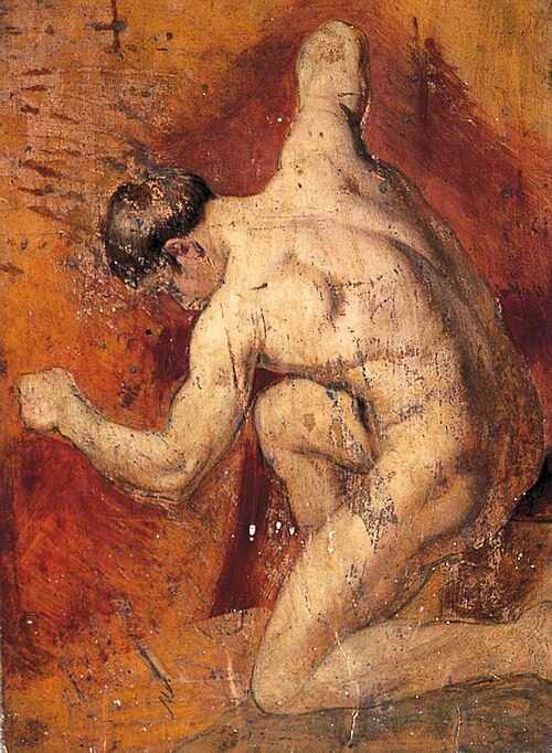 Male Nude, 1817, William Etty
