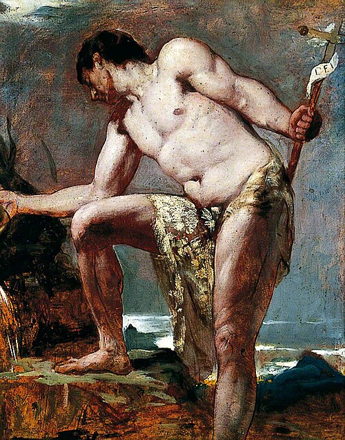 John the Baptist, 1824, William Etty