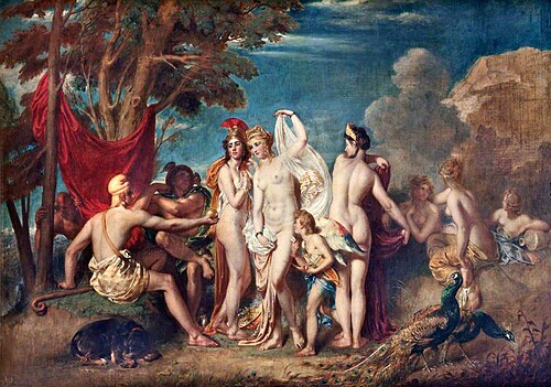The Judgement of Paris, 1826, William Etty