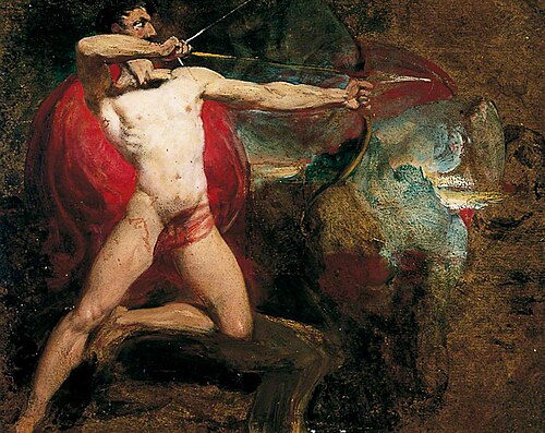 Study for the Bowman, , William Etty