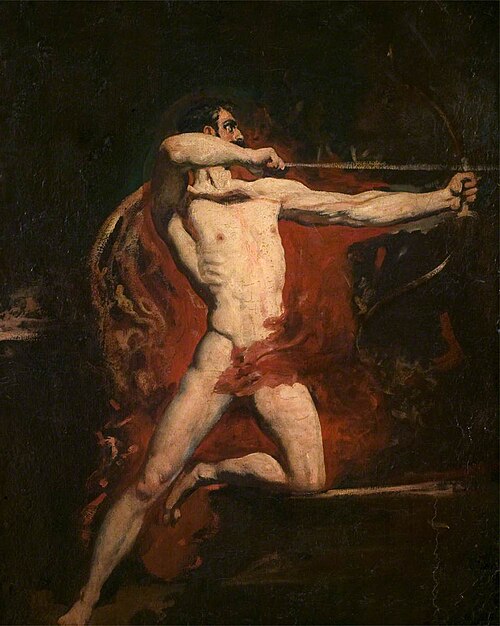 The Bowman, 1827, William Etty