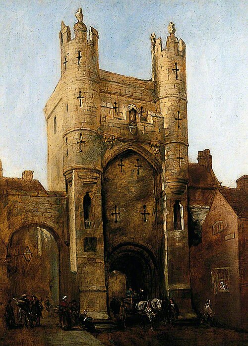 Monk Bar, York, , William Etty