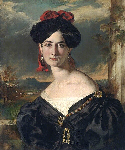 Louisa Vaughan, née Rolls (d.1853), 1835, William Etty