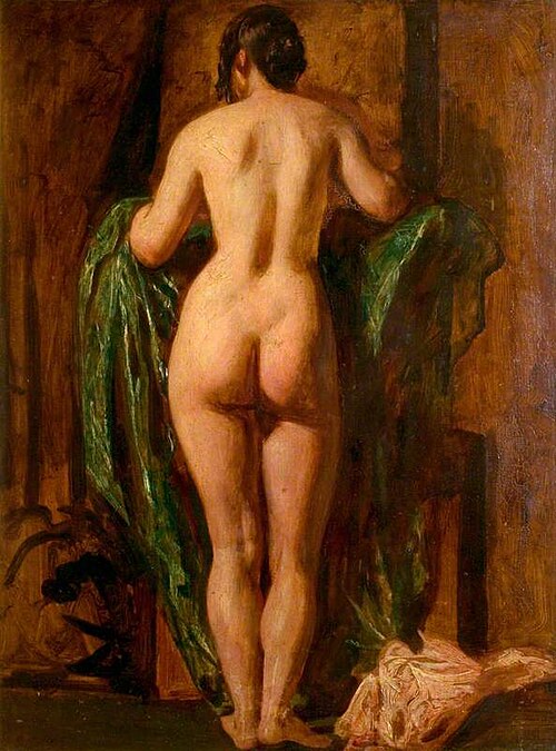 Nude Female Figure, 1837, William Etty