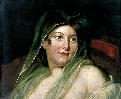 Woman with a Head Veil, 1835, William Etty