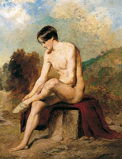 A Bather, 1840, William Etty