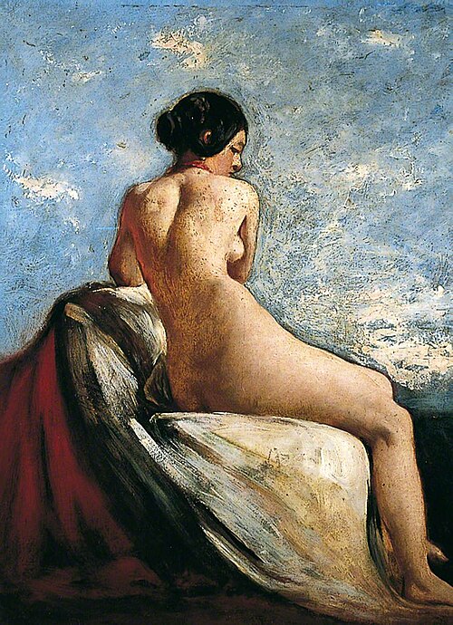 A Bather, 1840, William Etty