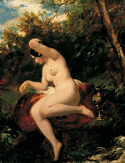 Female Nude (Magdalen), 1840, William Etty