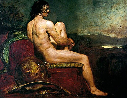 Male Warrior, 1840, William Etty