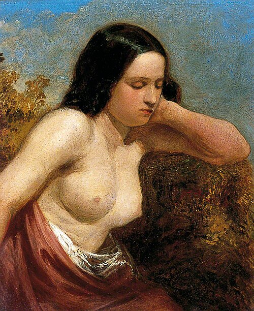 Head and Shoulders of a Woman, 1845, William Etty