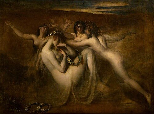 Sabrina and Her Nymphs, 1841, William Etty