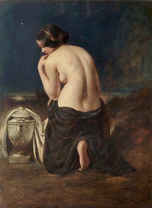 The Mourner, 1842, William Etty