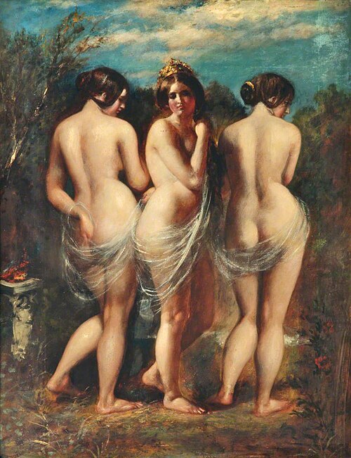 The Three Graces, , William Etty