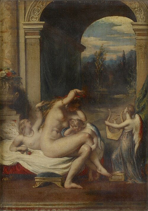 Venus, Cupid and Psyche, , William Etty