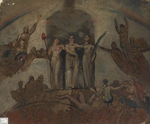 Study for a Figure Composition (verso), 1830, William Etty